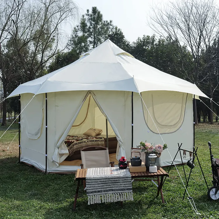 خيمة Oxford Cloth Indian Yurt للتخييم